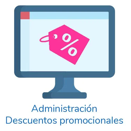 Administración Descuentos promocionales